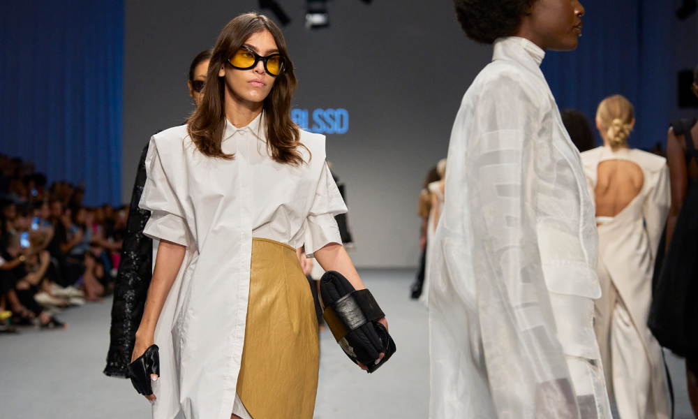 At the Dubai Fashion Week, BLSSD Brings 'Edgy Back' with Their 'Not 2.0' Collection.