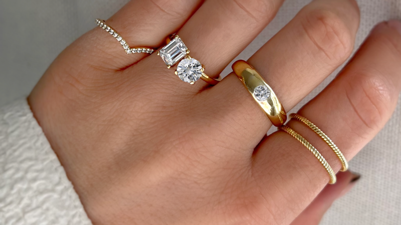 HOW TO SELECT THE IDEAL STONE AND SETTING FOR A MOISSANITE RING