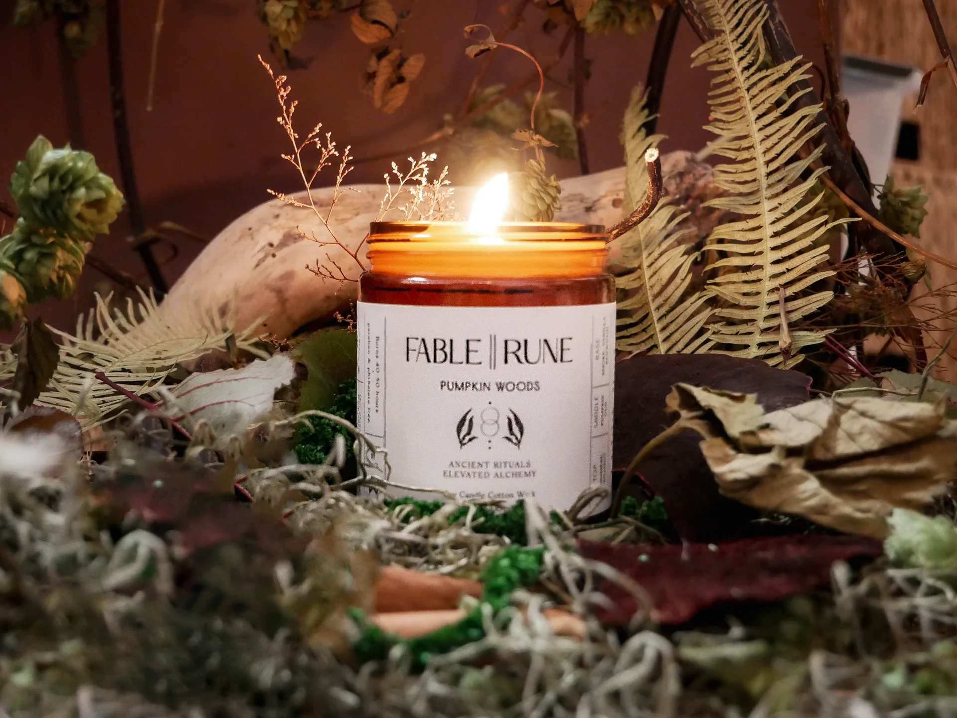 Fablerune Pumpkin Woods Candle